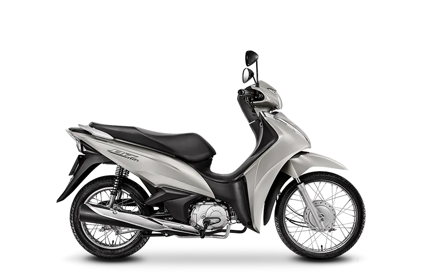 moto na lateral BIZ 110i